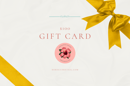 Hibiscus Retail Gift Card